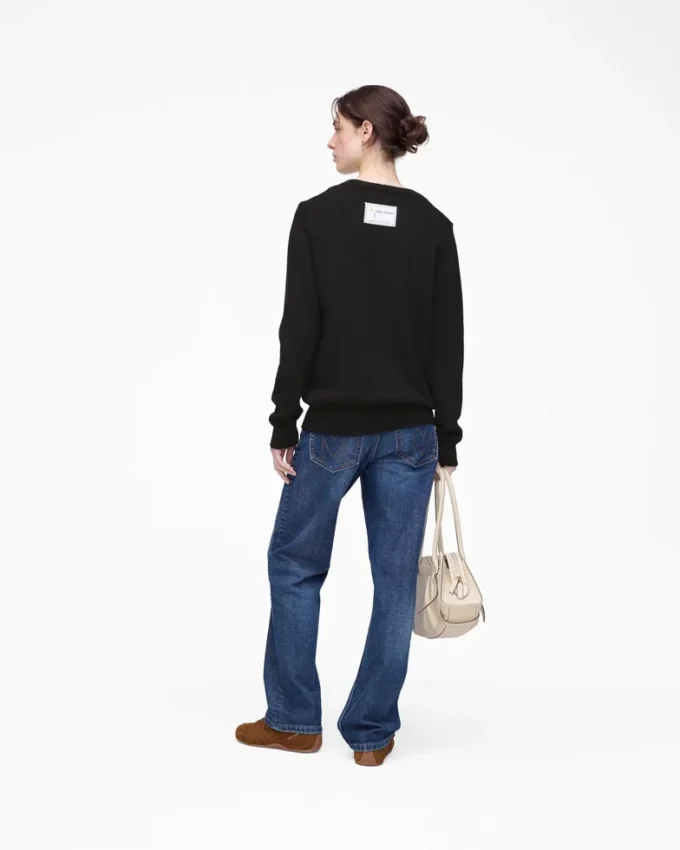 Marc Is Joy Jacquard Crewneck