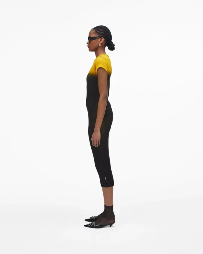 Ombré Spray Shrunken Tee Dress Ombré Spray Shrunken Tee Dress