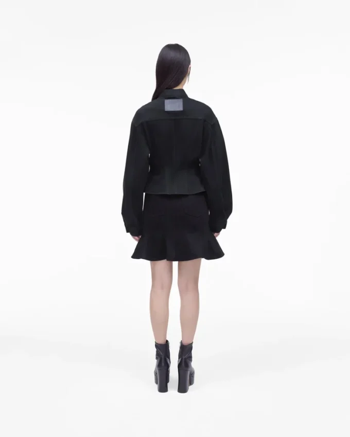 The Fluted Denim Jacket The Fluted Denim Jacket