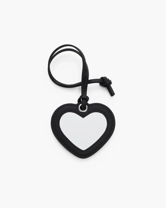 The Heart Mirror Bag Charm