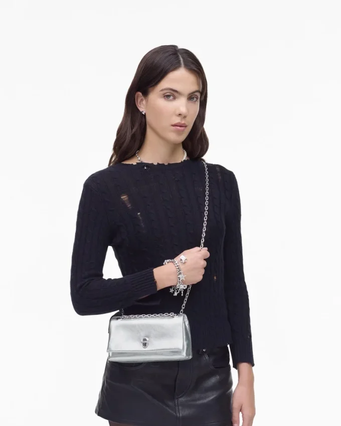 The Metallic Dual Chain Mini Bag The Metallic Dual Chain Mini Bag