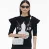 The Metallic Leather Chain Mini Bag