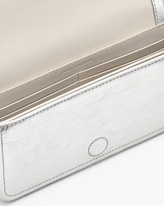 The Metallic Leather Chain Mini Bag