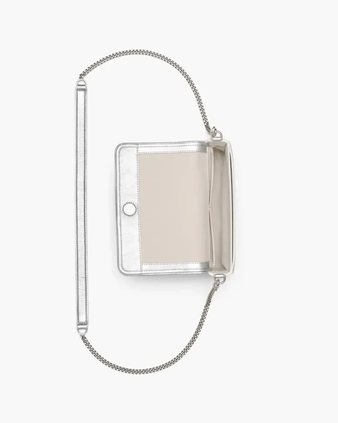 The Metallic Leather Chain Mini Bag