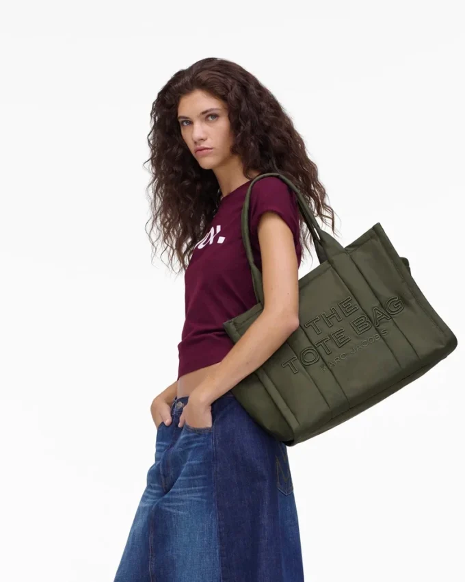 The Puffy Nylon Large Tote Bag The Puffy Nylon Large Tote Bag
