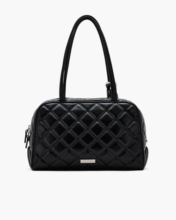 The Quilted Leather Dual Satchel