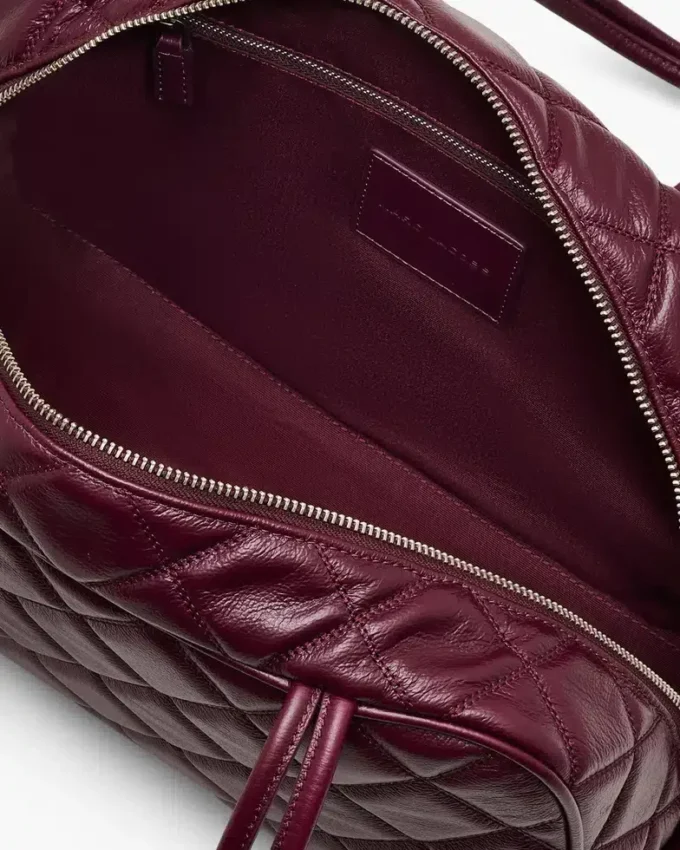 The Quilted Leather Dual Satchel