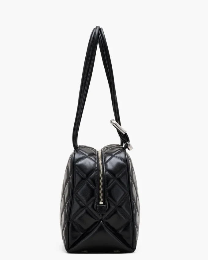 The Quilted Leather Dual Satchel