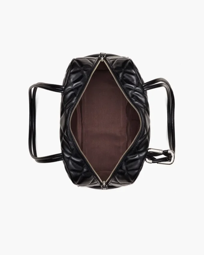 The Quilted Leather Dual Satchel