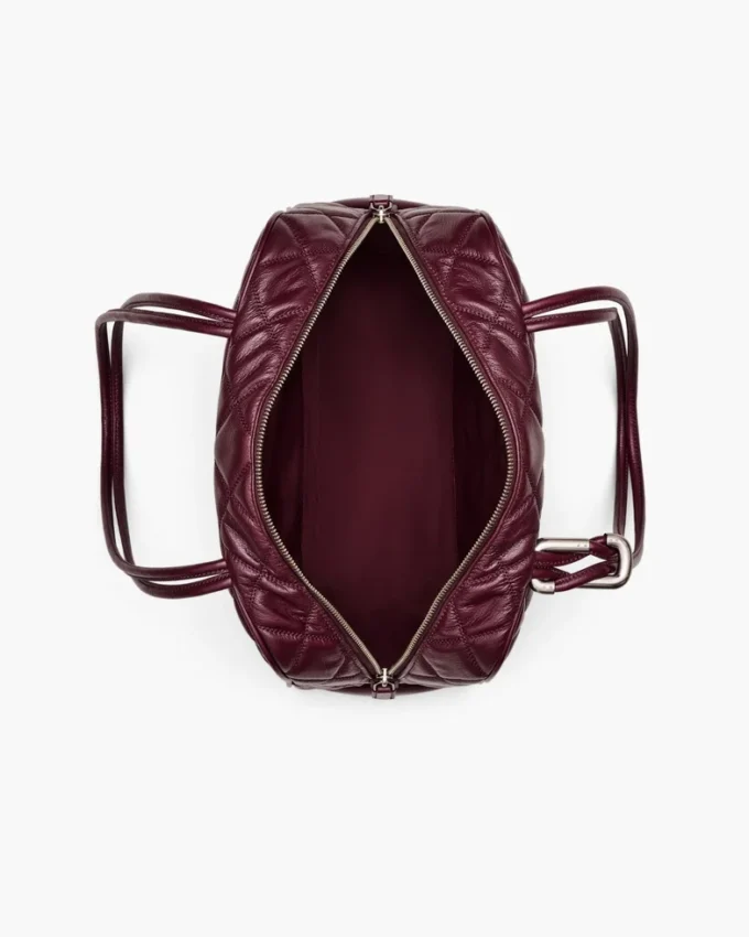The Quilted Leather Dual Satchel