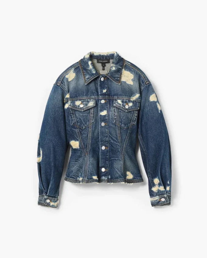The Rip And Repair Fluted Denim Jacket The Rip And Repair Fluted Denim Jacket