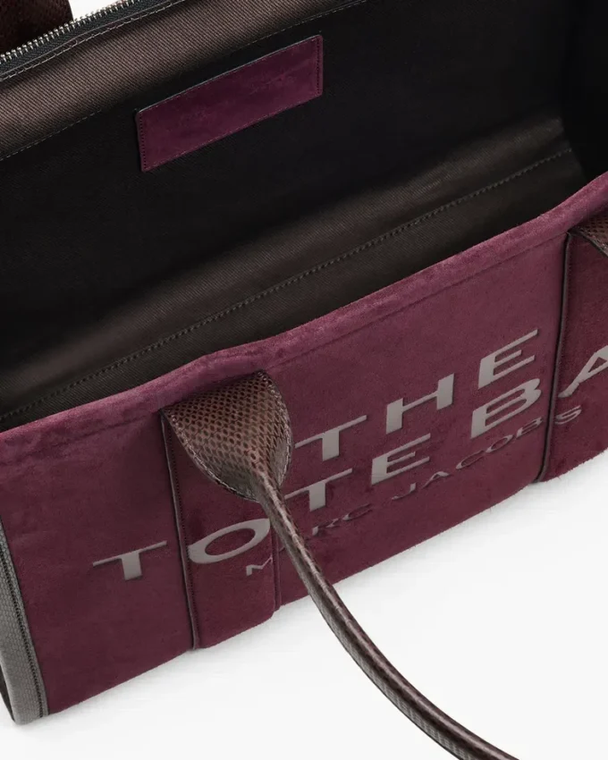 The Suede Large Tote Bag The Suede Large Tote Bag